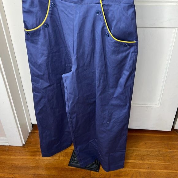 Her Universe Star Wars Ahsoka Tano Retro Jumpsuit Her Blue Size Medium Nwot - Picture 4 of 9